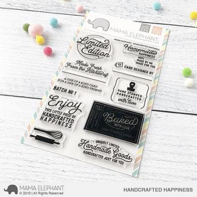 Mama Elephant Clear Stamps - Handcrafted Happiness